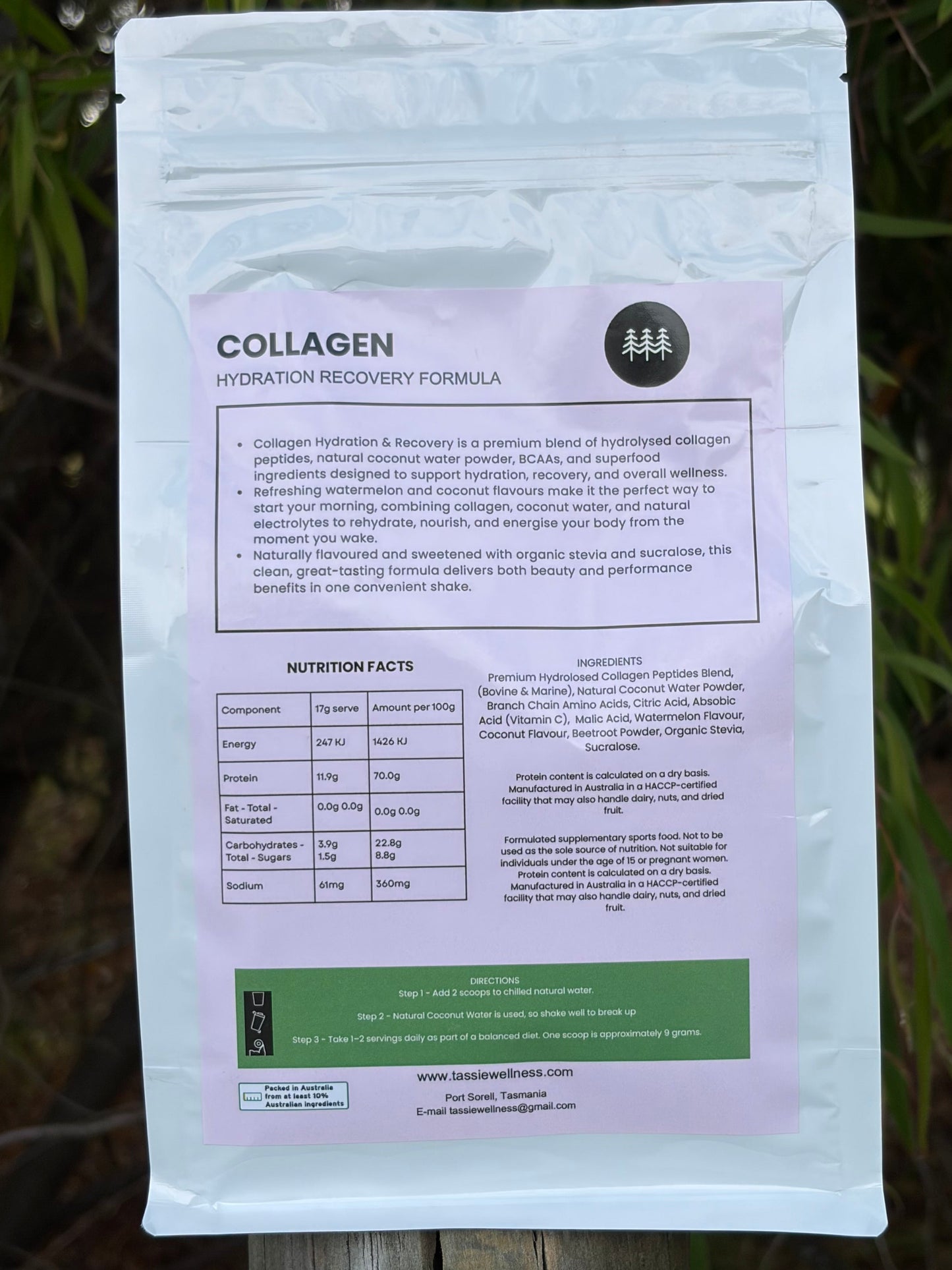 Collagen Hydration + Recovery Formula (500 Grams)