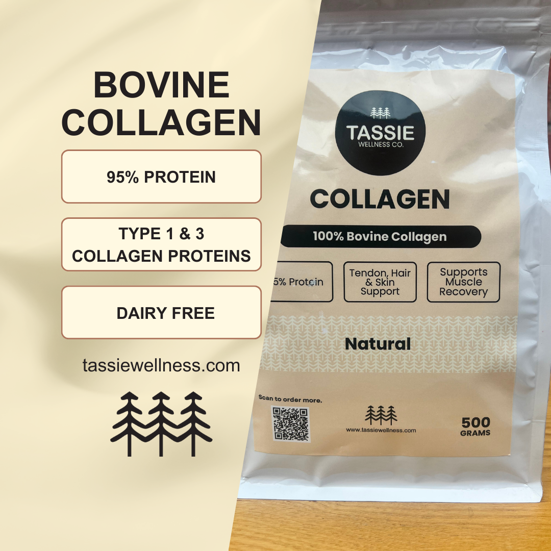 Pure Bovine Collagen Powder (500 Grams)