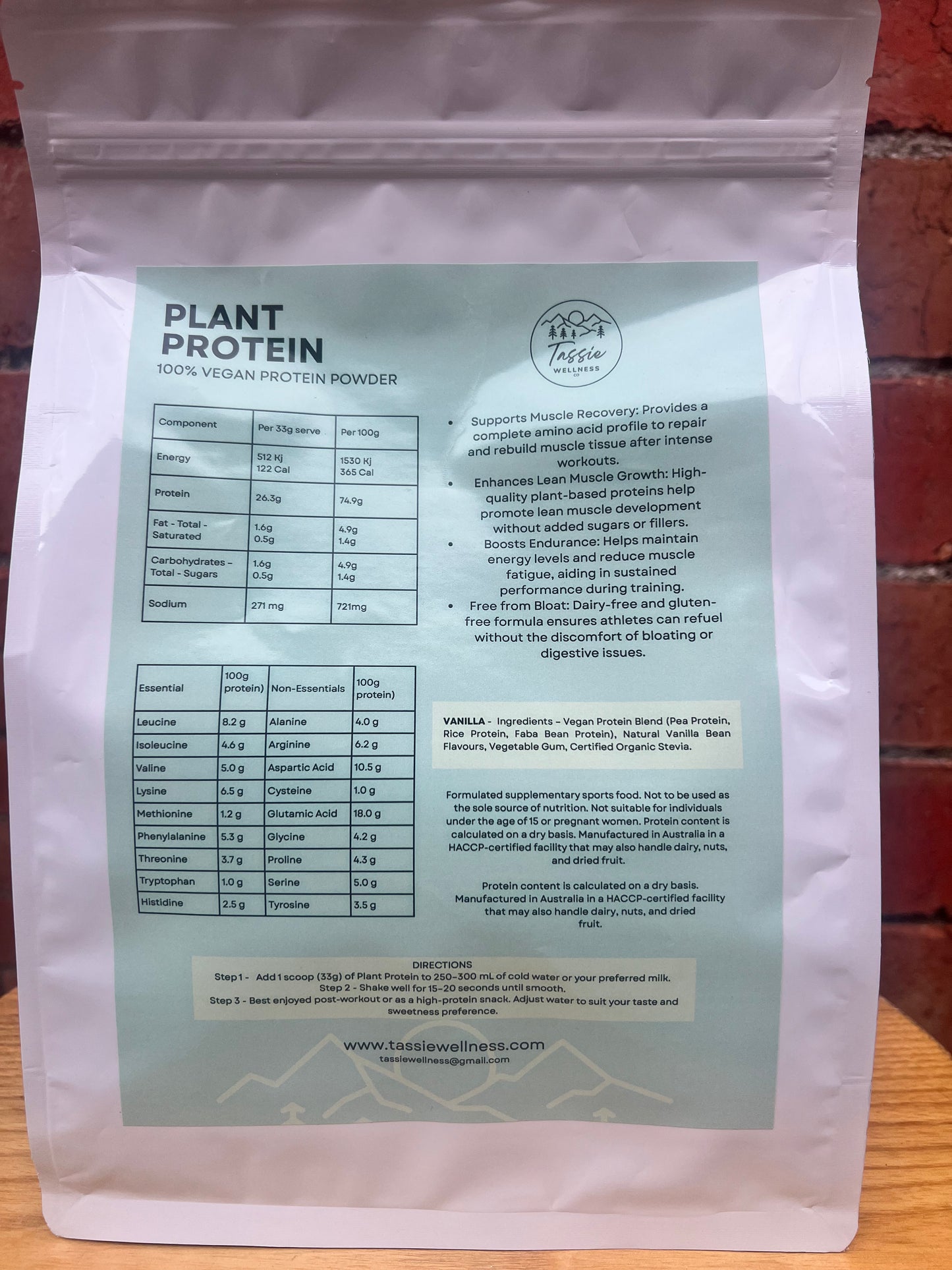 Plant Based Protein 1kg