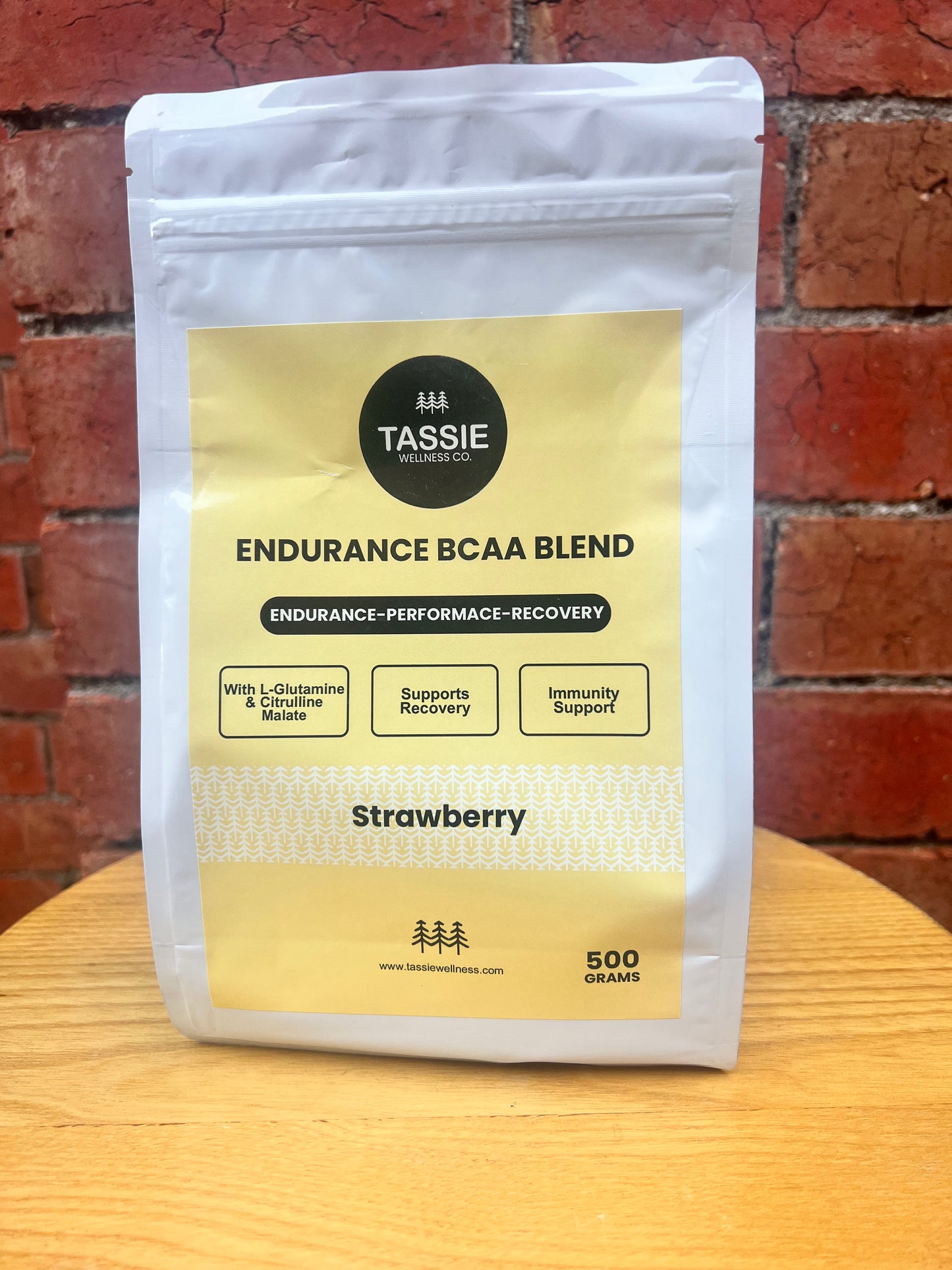 ENDURANCE BCAA BLEND - Strawberry 500 Grams