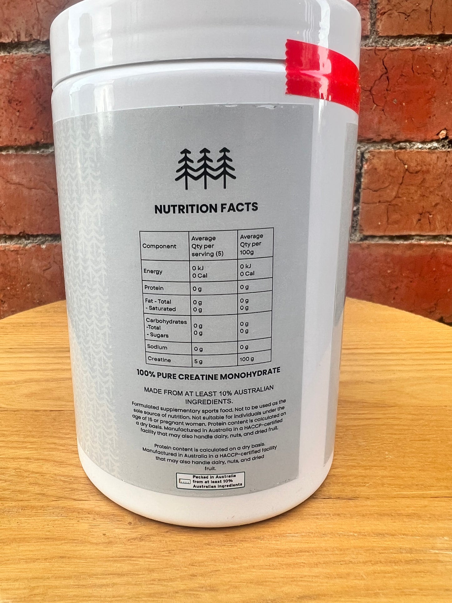 100% PURE CREATINE MONOHYDRATE (350 Grams)