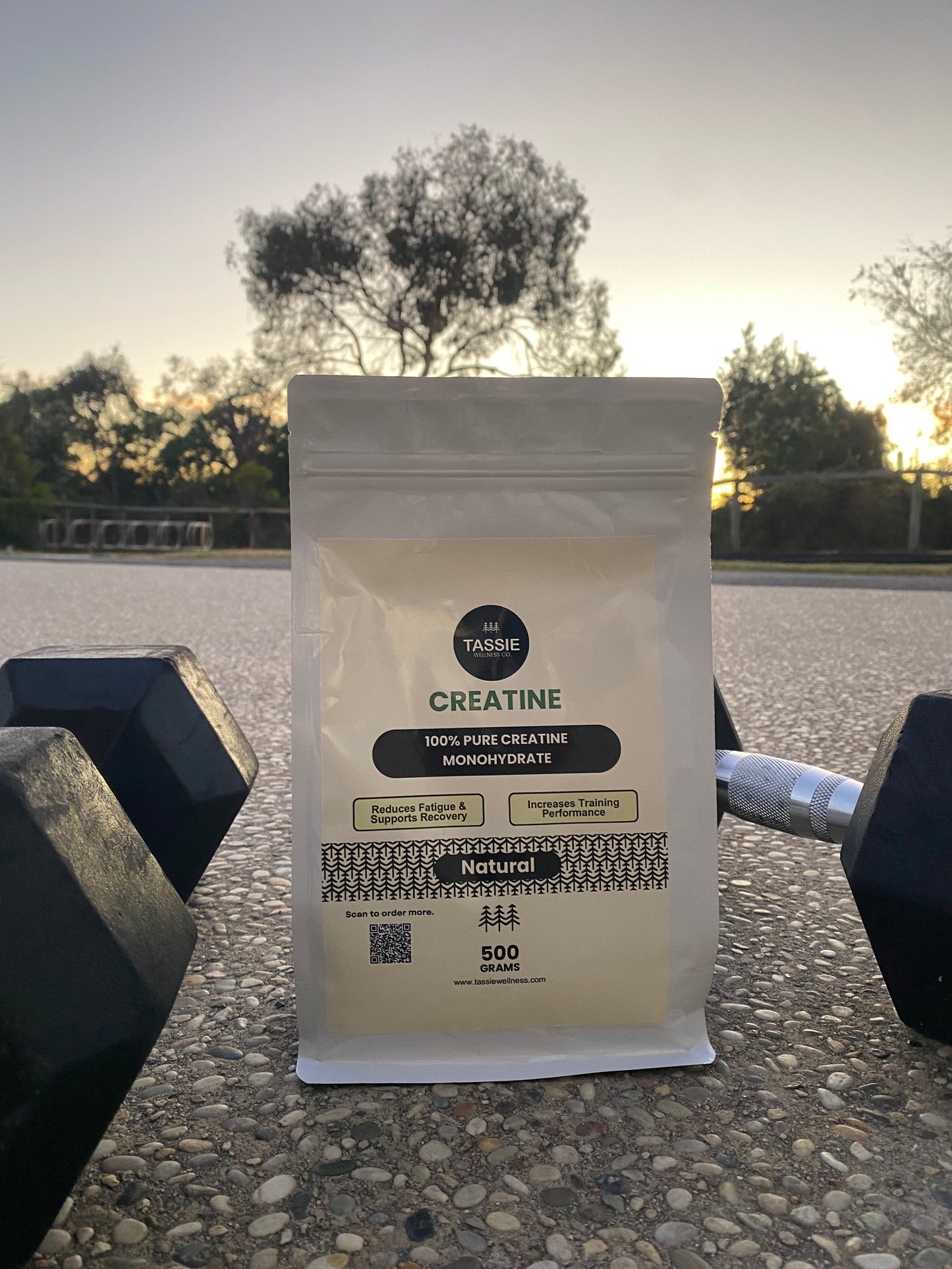 100% PURE CREATINE MONOHYDRATE (500 Grams)