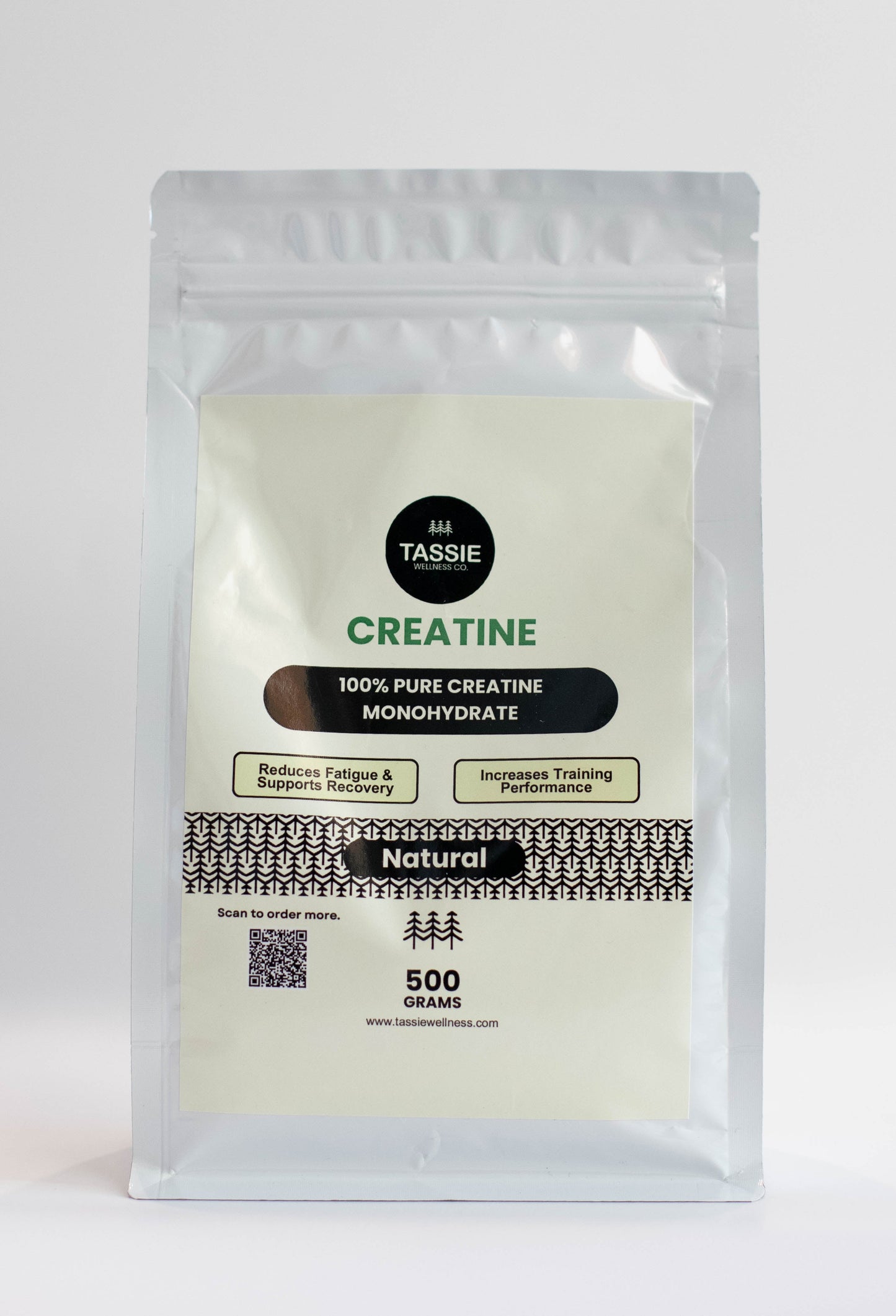 100% PURE CREATINE MONOHYDRATE (500 Grams)